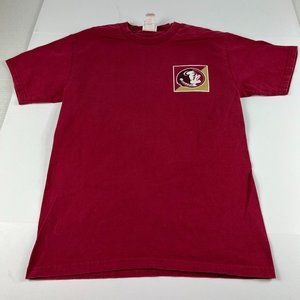 2010 Rupp Shirts NCAA Florida State Seminoles Shirt Small Red Short Sleeve Tee